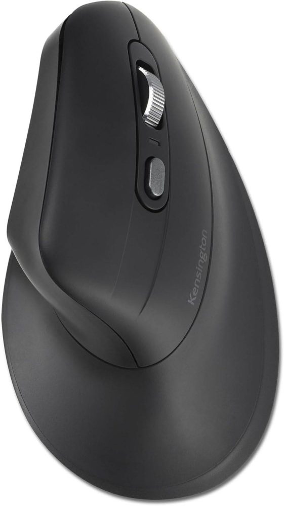 Mouse ergonómico Pro Fit , recargable, K72484NA&nbsp; KENSINGTON, color negro, Bluetooth, 2.4GHz