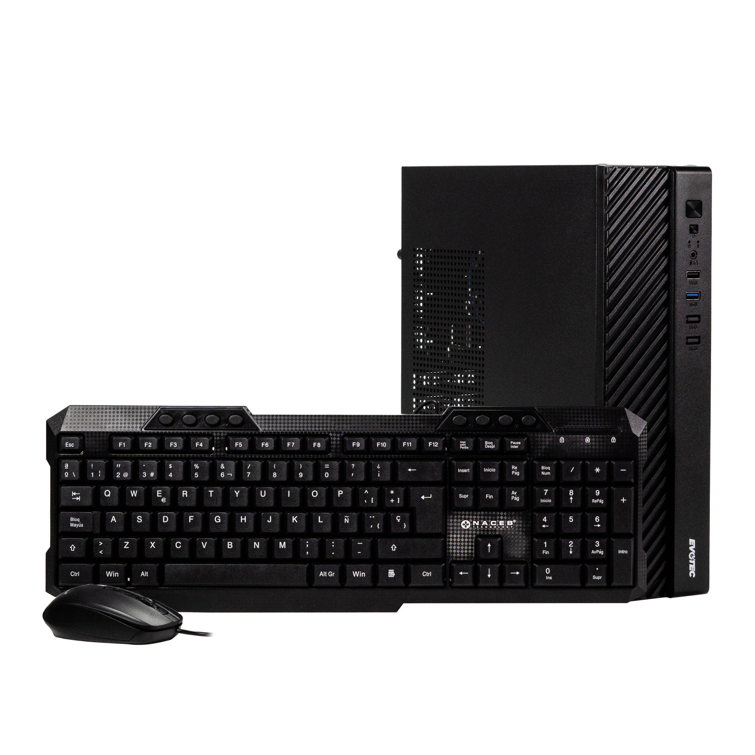 PC EVOTEC INTEL i3-12100, 8GB, SSD480GB, WIN 11 PRO PRUEBA