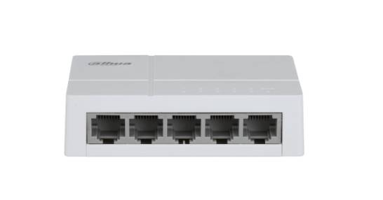 Switch para Escritorio 5 Puertos Fast Ethernet con velocidad de transmisión de 10/100 Mbps en un diseño compacto