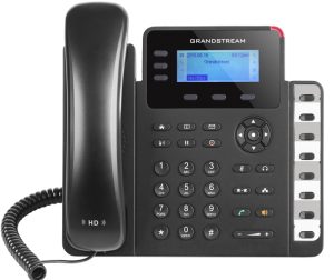 Teléfono IP Grandstream GXP1630, 3 líneas, Negro