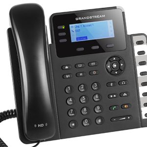 Teléfono IP Grandstream GXP1630, 3 líneas, Negro
