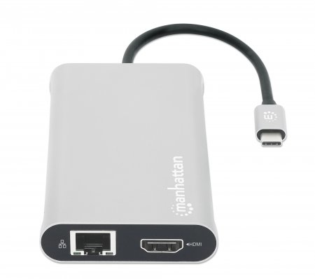 130660 Docking Station USB-C para Triple Monitor. Soporta hasta 100w.