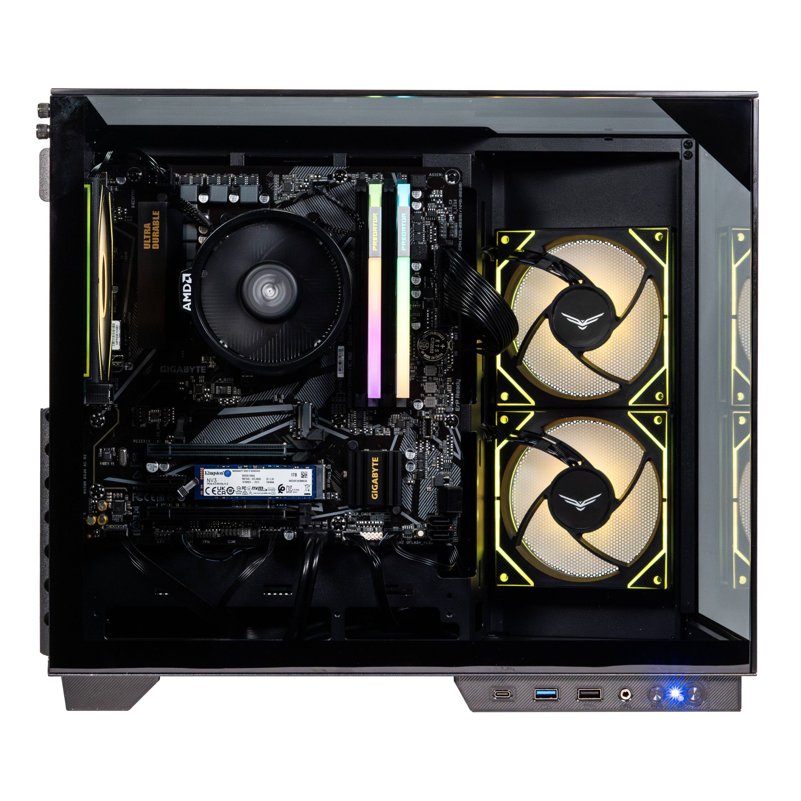 Computadora de Escritorio Gamer NACEB NA-R757G-SCOUTPLUS Ryzen 7 5700G, 32GB, 1TB, WIFI, WIN 11 PRO PRUEBA 1 NACEB NA-R757G-SCOUTPLUS
