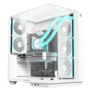 Gabinete Gamer Media Torre Tank Expert 7600 Legend Series, Factor: ATX, Micro ATX, Mini ATX, Panel de Cristal Templado
