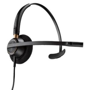 HP Poly EncorePro 510, Alambricos, monoaural, Quick Disconnect (QD), Negro