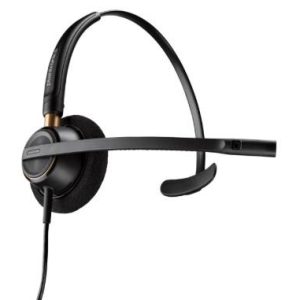 HP Poly EncorePro 510, Alambricos, monoaural, Quick Disconnect (QD), Negro