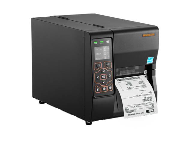 Impresora industrial de etiquetas compacta de 4 pulgadas&nbsp;integrado en USB, Ethernet, host USB, serie