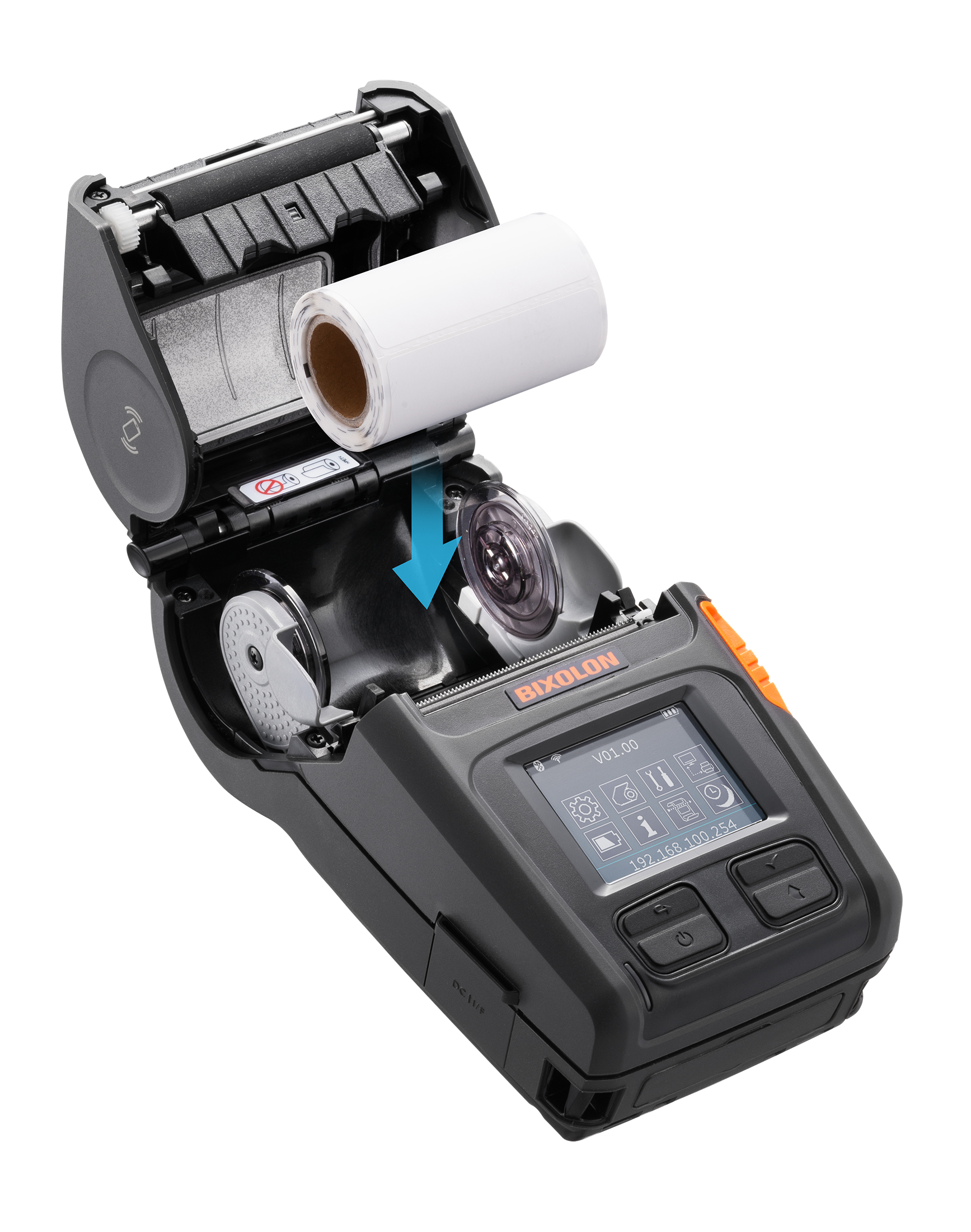 Impresora móvil de etiquetas térmica directa, Bluetooth, 2 pulgadas (XM7-20iK)