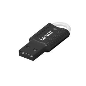 Memoria USB LEXAR 32GB, JumpDrive LJDV40-32GA, 2.0. Negro/Blanco