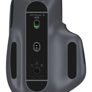 Mouse Logi MX MASTER 3S 910-007502, dpi 200 a 8000, 7 botones, mouse recargable, alcance 10m. 1 año de garantía de hardware limitada. Color grafito claro.