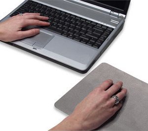 Mouse Pad MANHATTAN 422871, Gris, 22,5 cm