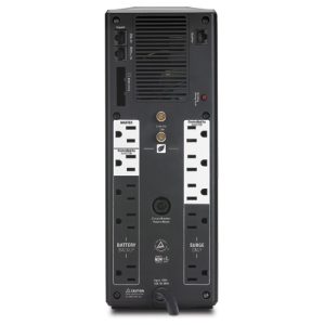 No-Break APC, 1500 VA, 865 W, 8 h, Negro, Hogar y Oficina