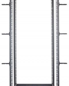 Rack INTELLINET Abierto de 4 postes, 2139,8 mm, Negro