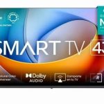 Televisor Hisense 43A45NV, 43 pulgadas, LED FULL HD, 1920 x 1080 Pixeles, VIDAA SMART TV