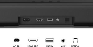 Barra de Sonido Hisense HS1000, Bluetooth. Canales 2.0