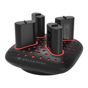 Base Cargadora de Baterías Chargecore Quad BC400 Balam Rush