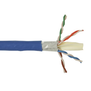 Bobina de Cable UTP CAT6A BELDEN 10GXS12 0061000, 305 m, Azul, Interior, CAT6A, 100% Cobre