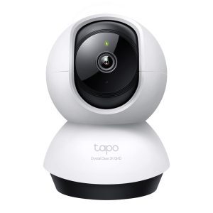 Cámara Wi-Fi de 360 Grado Vista 2K 4MP y Detección IA Avanzada (Tapo C220)Longitud focal: 4,0 mm ± 5%, Apertura, F/NO: 2,0 ± 10%, Rango de Giro/Inclinación