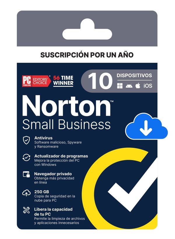 ESD Norton Small Business 10D 1año 21460018 NO SERVER