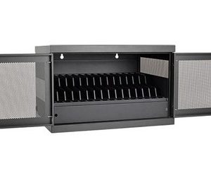 Gabinete Estación de Carga TRIPP-LITE CSC16USB, Negro, Montado en la pared