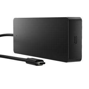 Hub multipuerto&nbsp;USB-C universal HP (50H55UT); &nbsp;1 HDMI 2.0, 1 DisplayPort 1.2, 2 puertos USB-A, 1 puerto USB-C, 1 puerto de transferencia USB-C y 1 puerto E