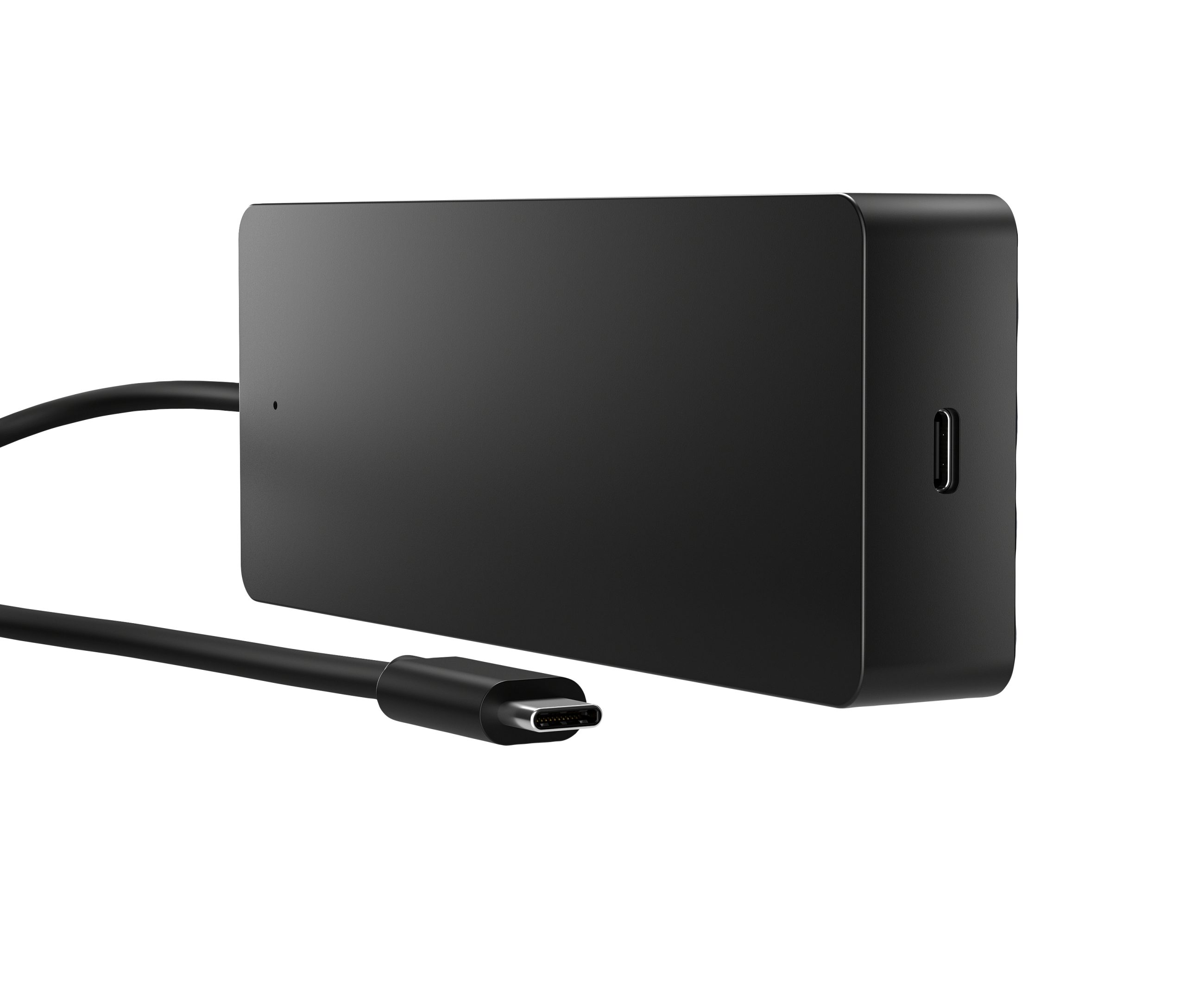 Hub multipuerto USB-C universal HP (50H55UT); 1 HDMI 2.0, 1 DisplayPort 1.2, 2 puertos USB-A, 1 puerto USB-C, 1 puerto de transferencia USB-C y 1 puerto E