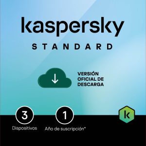 Kaspersky Standard 3 Dispositivos 1 Año (Anti-virus)