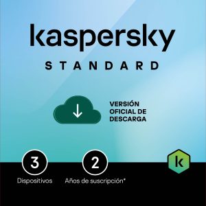 Kaspersky Standard 3 Dispositivos 2 Años (Anti-virus)