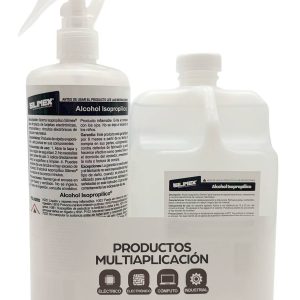 Kit Silimex Alcohol Isopropilico Refil 1 Lt + Alcohol iso Mini-Trigger precision spray 500 ml (CY-P)
