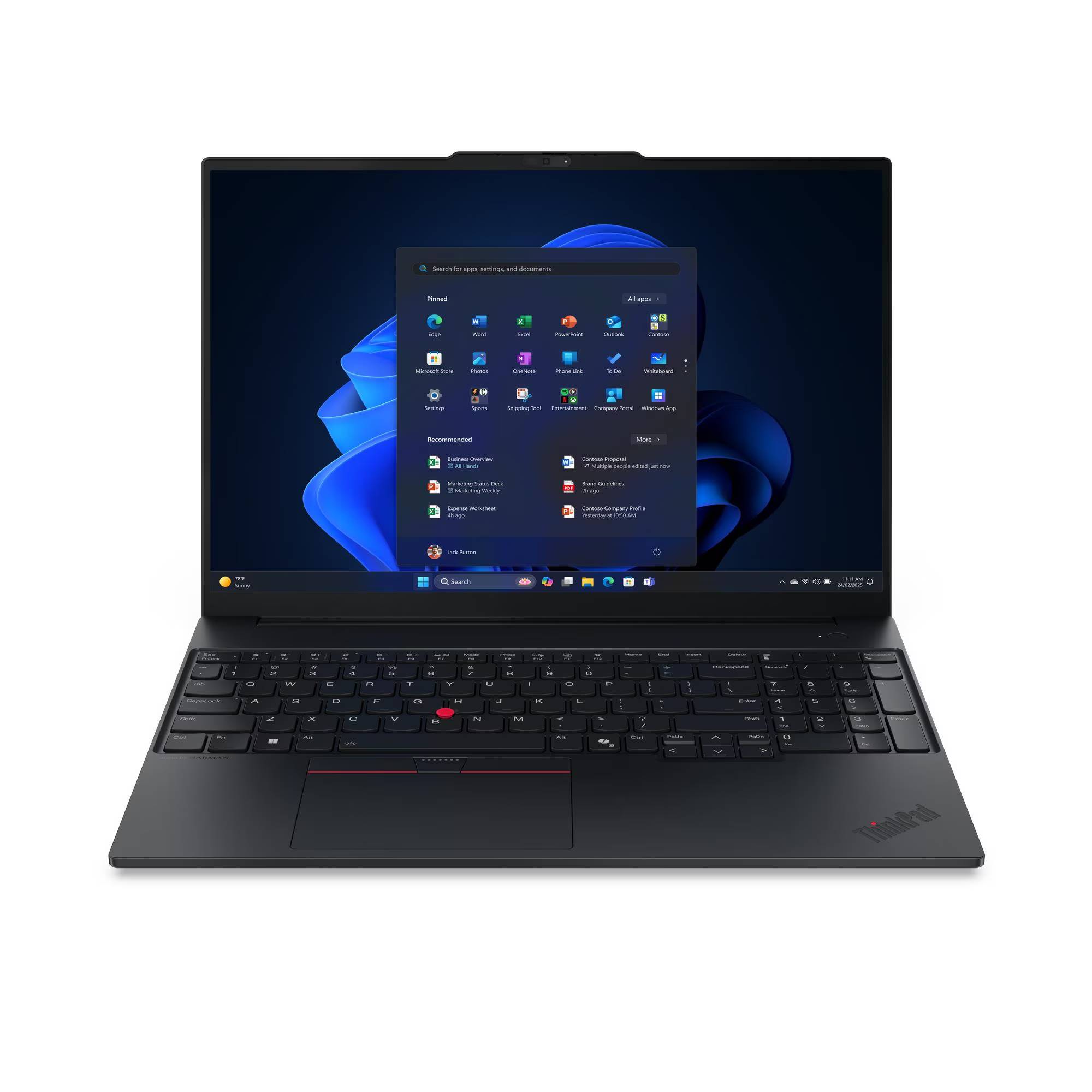 Laptop LENOVO Thinkpad E16 G3, 16 pulgadas, Intel Core Ultra 5 255U, 16 GB, 512 GB SSD, Windows 11 Pro