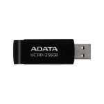 Memoria USB de 256GB UR310 3.2 Gen 1 (retro compatible 3.0 y 2.0), diseño material reciclado sin tapa. NEGRO. UC310-256G-RBK