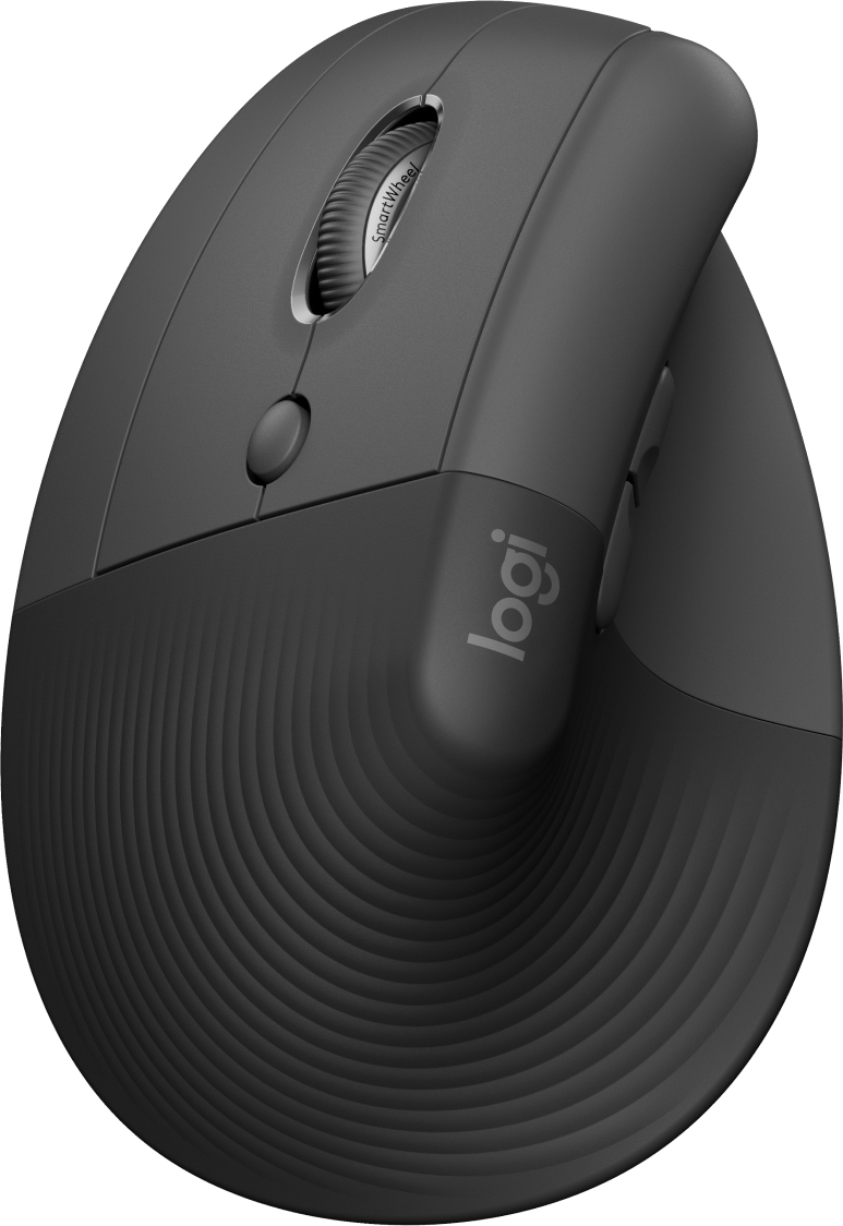 Mouse LOGITECH LIFT VERTICAL, Grafito