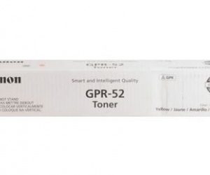 Tóner CANON GPR-52, 16500 páginas, Amarillo, Canon