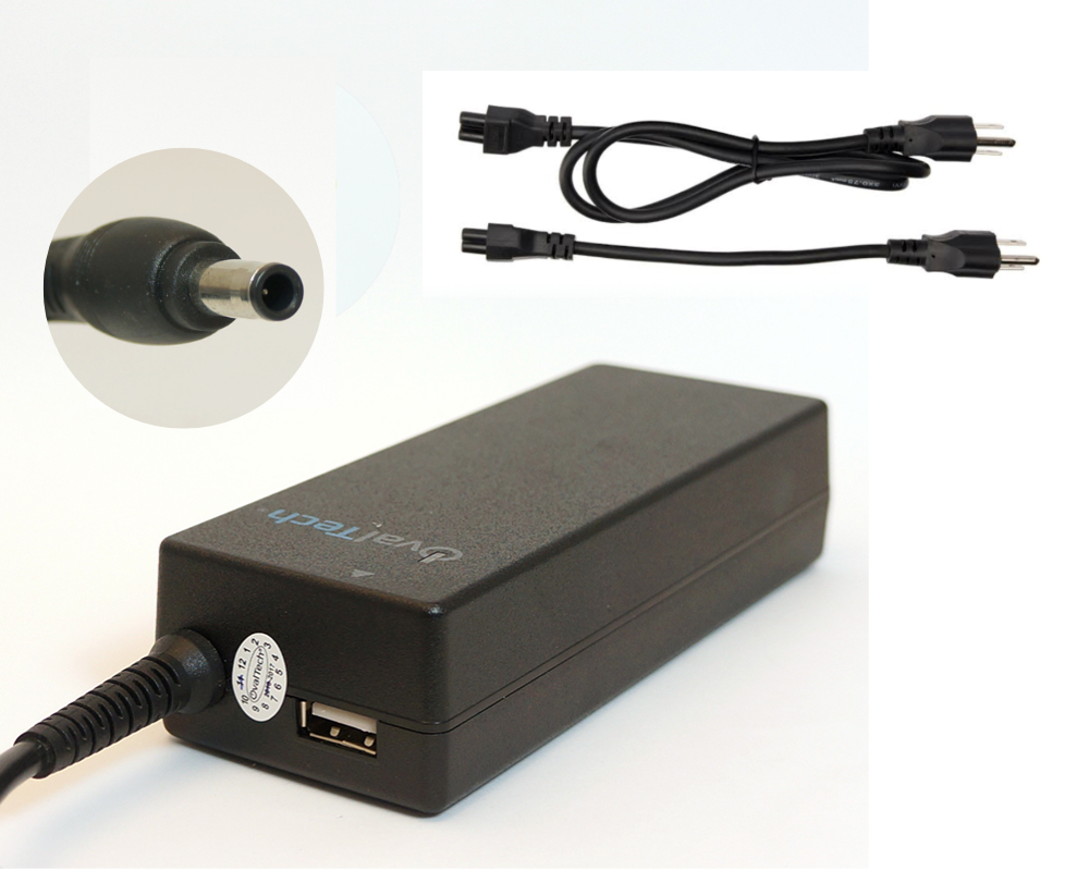 Cargador / Adaptador para Laptop OTAC-E71 OVALTECH de 60W 16V/3.75A (5.5*3.0)