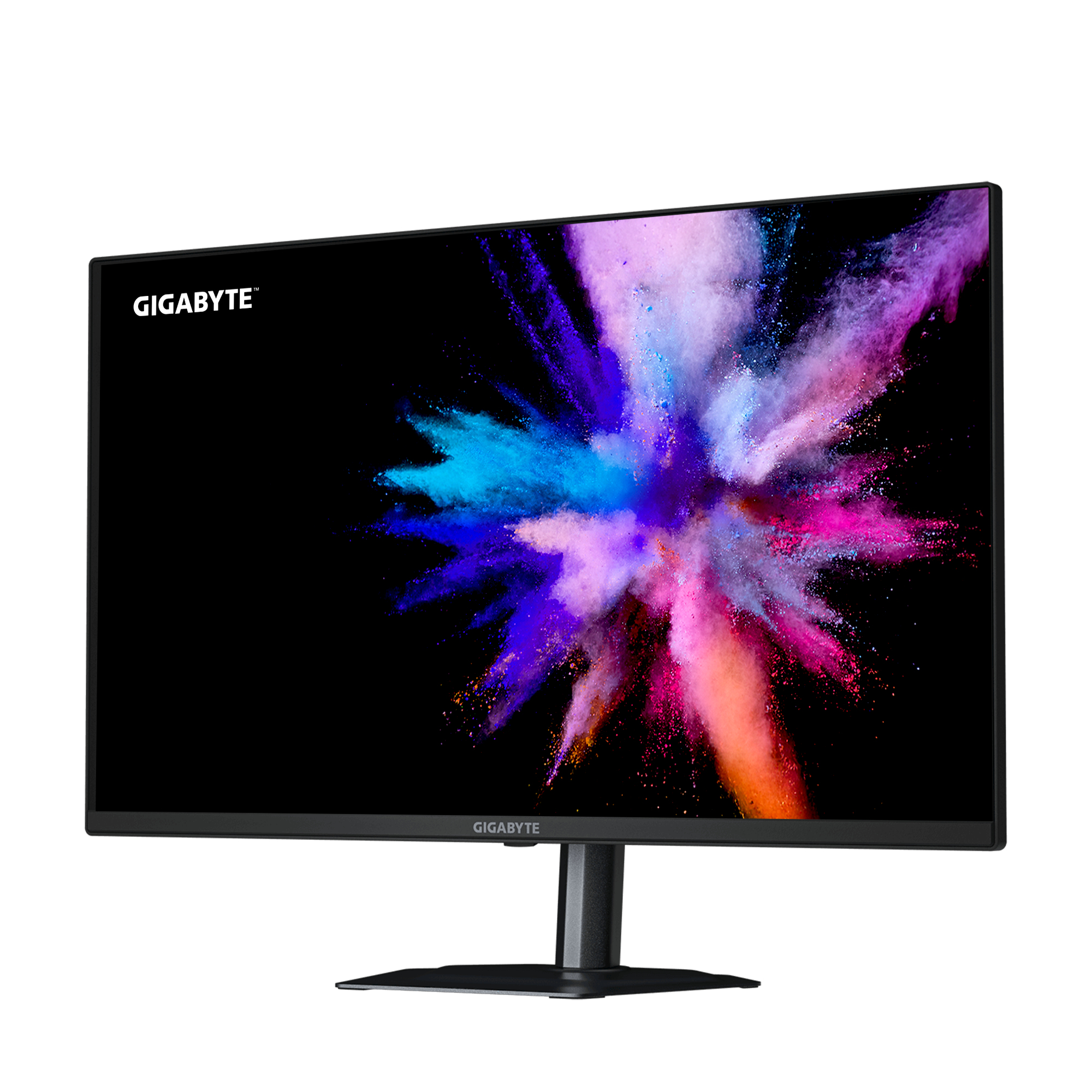 MONITOR GAMER GIGABYTE GO27Q24, 27 PULGADAS, OLED QD, PLANO, BLANCO, 2560 x 1440 (QHD), 2 HDMI, DISPLAYPORT, USB, USB-C