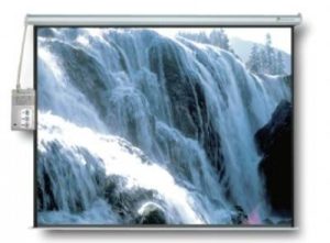 Pantalla de proyeccion Electrica multimedia Screens MSE-332 150 formato 16:9 blanco mate