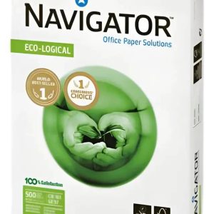 Papel Bond Navigator 802839500207 Tamaño Carta con 10 resmas de 500 hojas de 70 gramos y blancura de 96