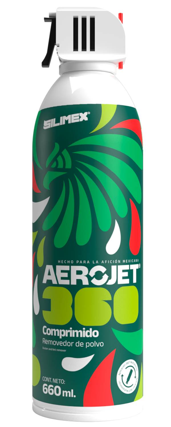 Remomovedor de polvo Aerojet 360° 660 ml (Edicion limitada MUNDIAL)