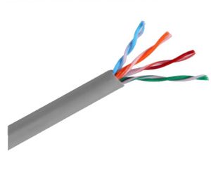 SAXXON OUTP5ECCA305G - Bobina de Cable UTP Cat5e/ 305 Metros/ CCA/ Color Gris/ Uso Interior/ Cert ISO9001/ UL 444/ RoSH/ ANSI/ TIA/ EI-568B