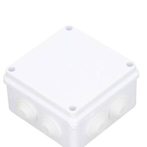 SAXXON PB100 - Caja de conexiones con 7 entradas / PVC libre de halógenos / Compatible con cámaras Bullet / Domo / Dimensiones 100 x 100 x 70 mm ip55