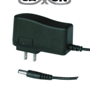 SAXXON PSU1201E - Fuente de Poder Regulada de 12 Vcc 1 Amper/ Conector Macho/ Especial para Camaras de CCTV/ Usos Multiples