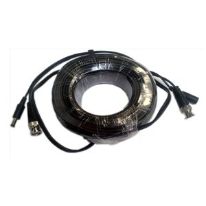 SAXXON WB0110C- Cable de 10 Metros Armado para Video y Energia/ Para Camaras Hasta 8 Megapixeles/ con Conectores BNC y de Energía