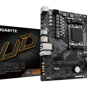 TARJETA MADRE GIGABYTE ATX A620M H, DDR5, AM5, 128 GB, PARA AMD