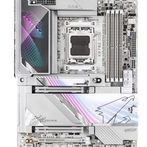 TARJETA MADRE GIGABYTE ATX X870E A MASTER X ICE, DDR5, AM5, 256 GB, PARA AMD