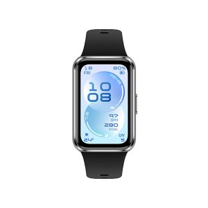 55020GUQ HUAWEI Band 11 Aluminum Black. Pantalla de alto brillo de 1.62 pulgadas | Monitoreo mejorado del sueño | Ultradelgada y cómoda de usar.