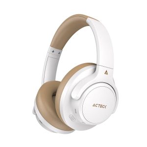 Audífonos Inalámbricos Bluetooth Hype Epic HP750 Acteck Elite Series Cancelación de ruido activo hibrido, Color Blanco. AC-940863