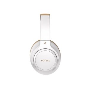 Audífonos Inalámbricos Bluetooth Hype Epic HP750 Acteck Elite Series Cancelación de ruido activo hibrido, Color Blanco. AC-940863