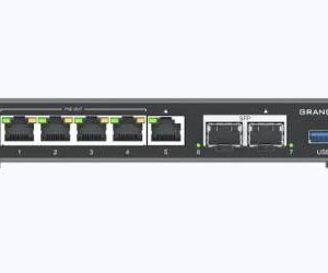 GRANDSTREAM (GCC6010) es un equipo todo en uno para empresas que integra firewall, router VPN, switch PoE y PBX IP