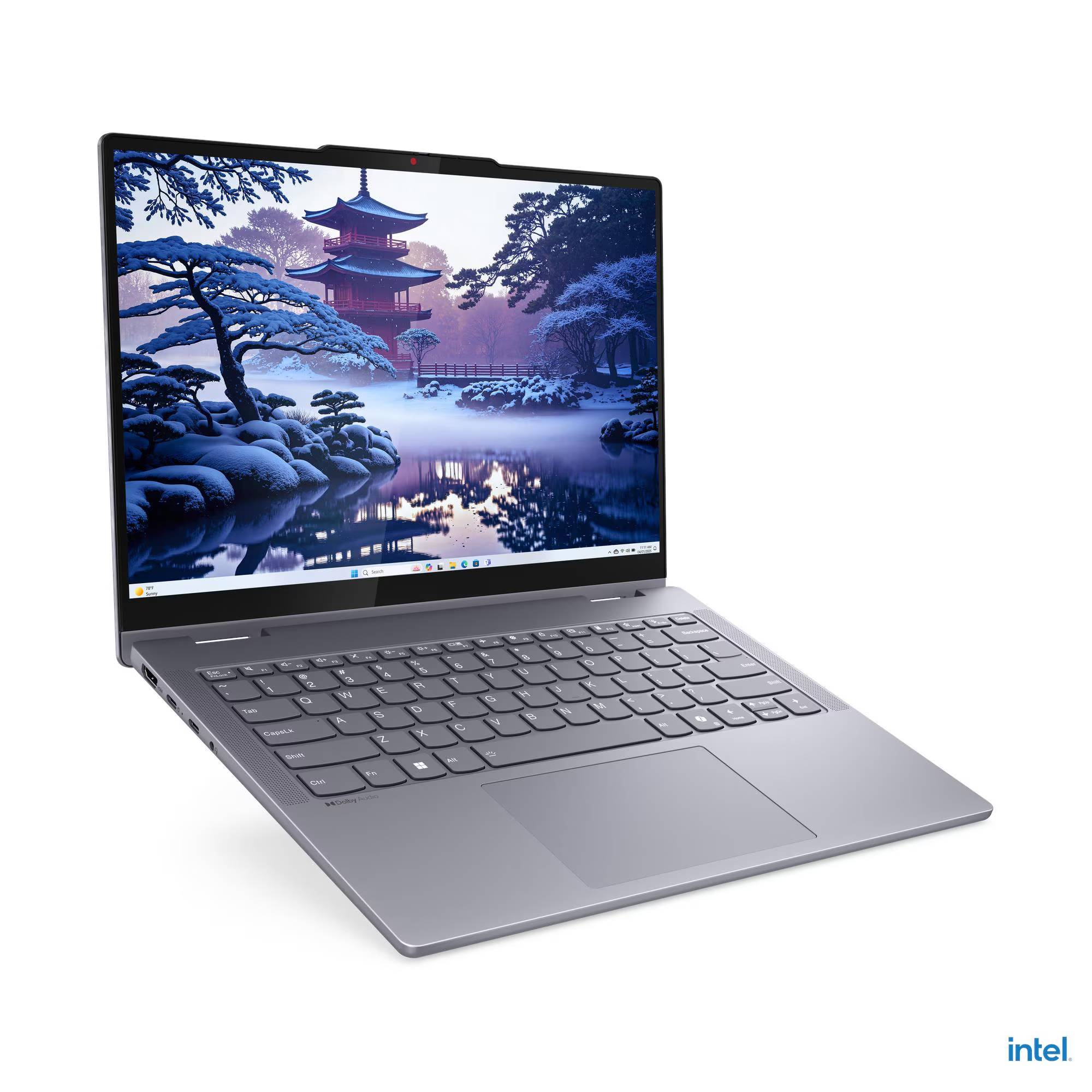Lenovo IdeaPad 5 2-in-1 14IAL10, 83KR004FLM, Core Ultra 5 225H, RAM 16GB, Almacenamiento 512GB, TOUCH, W11 Home, 1 Año de garantia