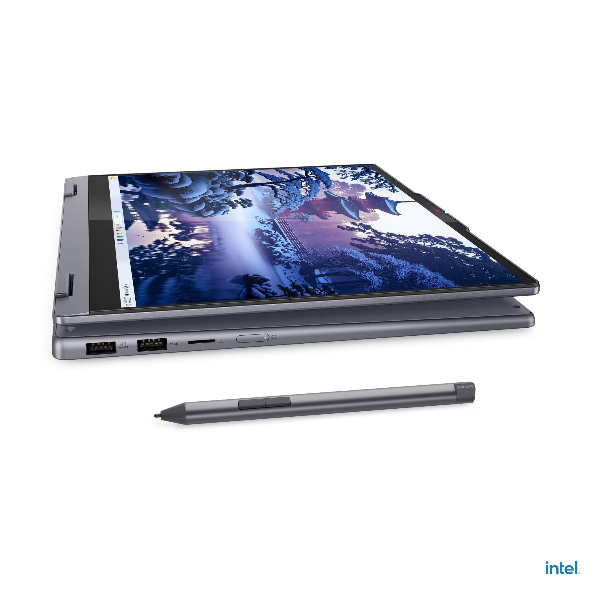 Lenovo IdeaPad 5 2-in-1 14IAL10, 83KR004FLM, Core Ultra 5 225H, RAM 16GB, Almacenamiento 512GB, TOUCH, W11 Home, 1 Año de garantia